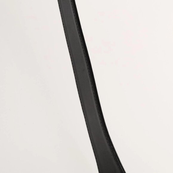 GUCCI Bamboo Shoulder Bag Leather 2way Black Gold 001 3444 1577 Auth 140164 - Picture 12 of 16